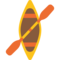 Canoe emoji on Google